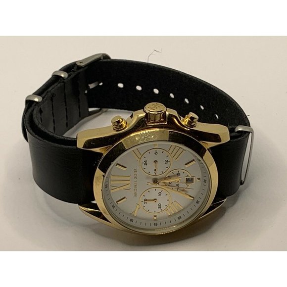 Michael Kors MK5743 Women\'s Black Leather Analog D main image 6